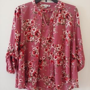 Antique Pink Blouse